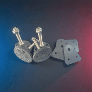 Kit de patas regulables con placas de fijación para cockpit