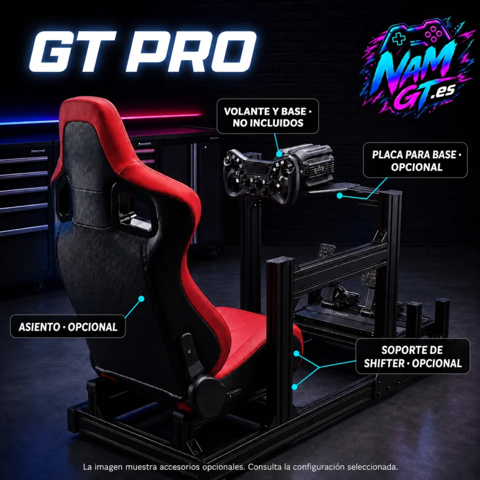 Cockpit GT Pro reforzado de aluminio NaM GT